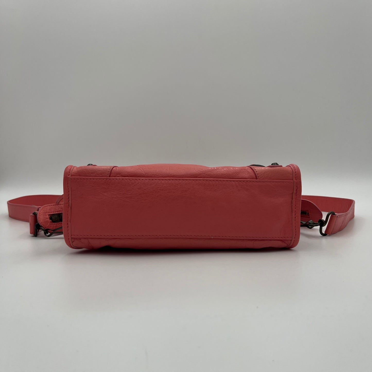 Balenciaga Pink Lambskin Mini City