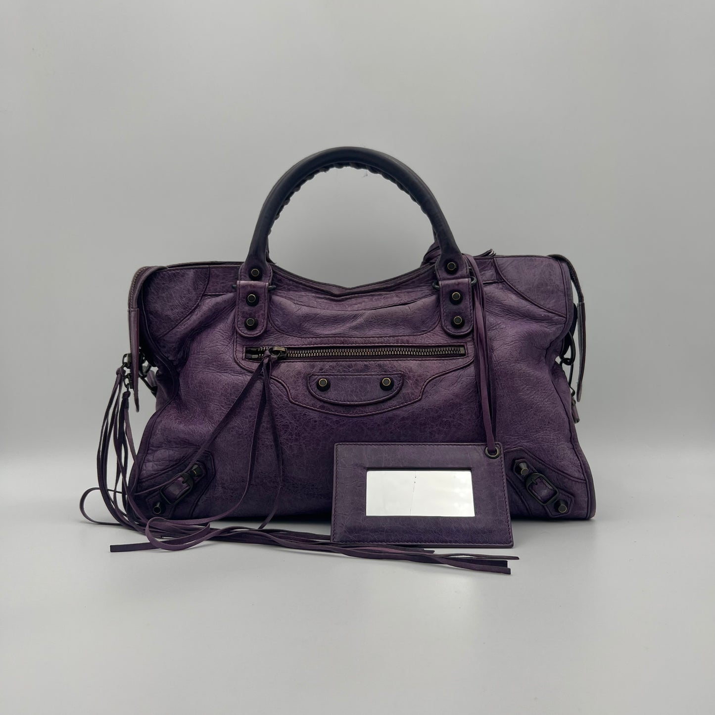 Balenciaga Purple Classic City
