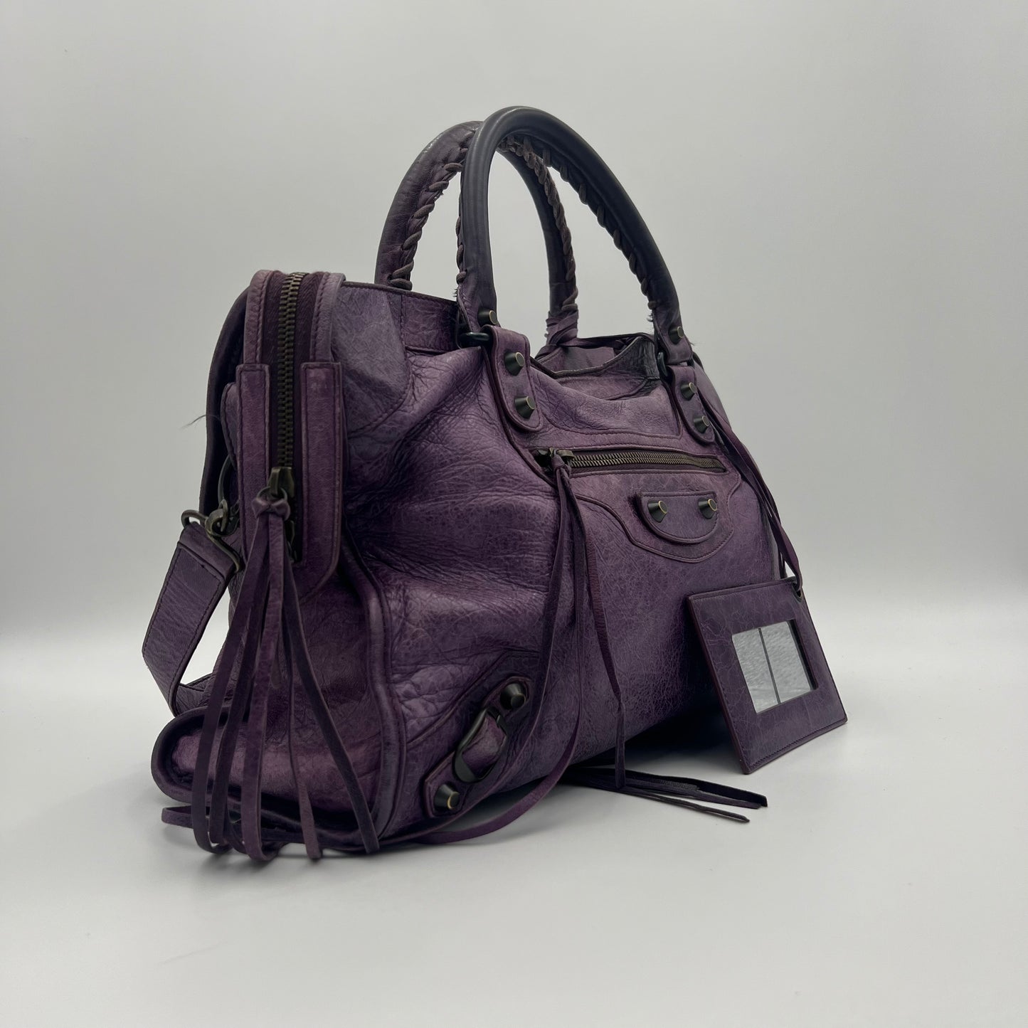 Balenciaga Purple Classic City