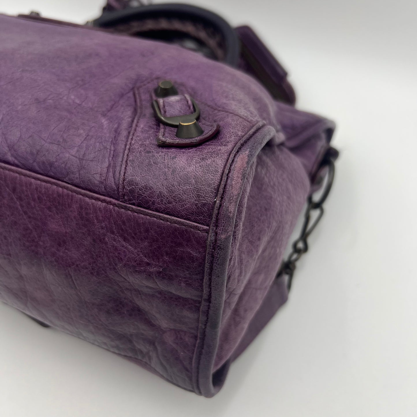 Balenciaga Purple Classic City