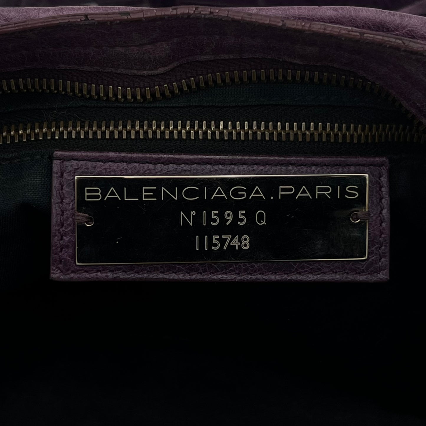 Balenciaga Purple Classic City