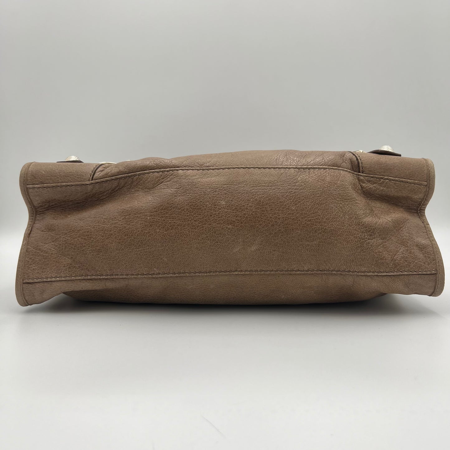 Balenciaga Seigle Beige Lambskin Giant 21 City SHW
