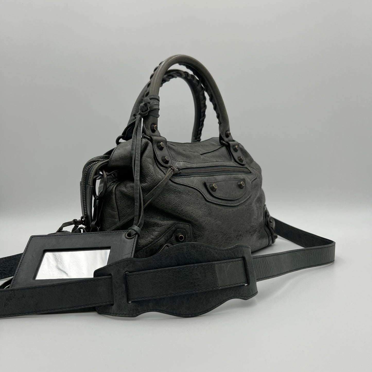 Balenciaga Gray Classic Town City