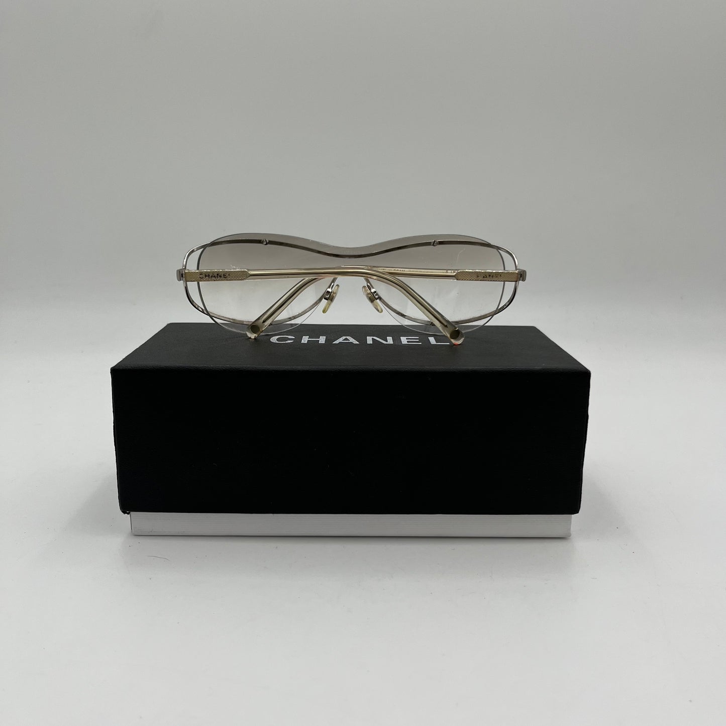 Chanel Vintage Clear Sunglasses