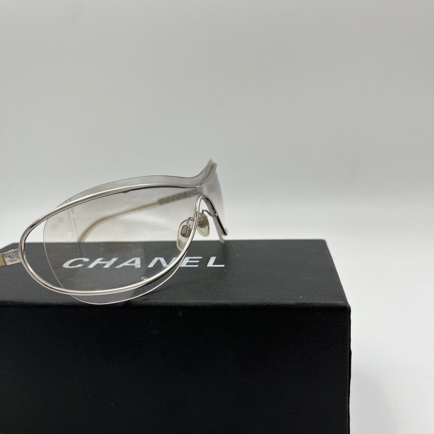 Chanel Vintage Clear Sunglasses