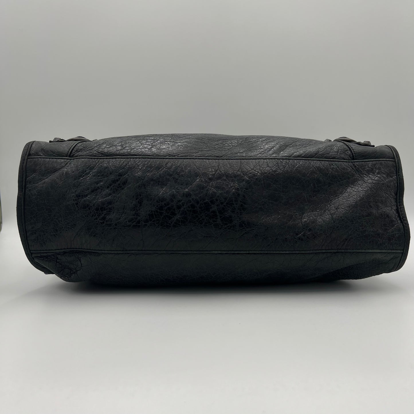 Balenciaga Black Leather Classic City