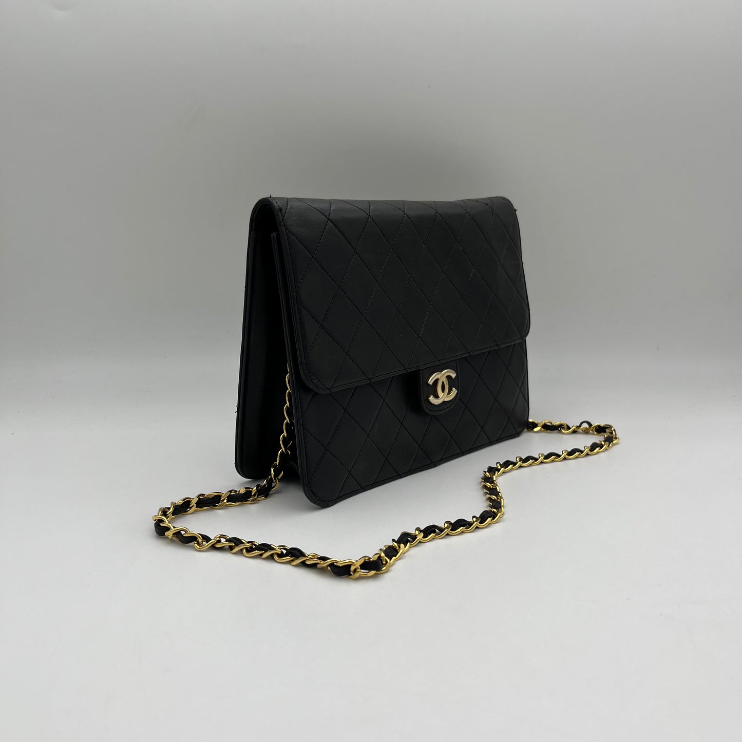 Chanel Vintage Lambskin Single Flap