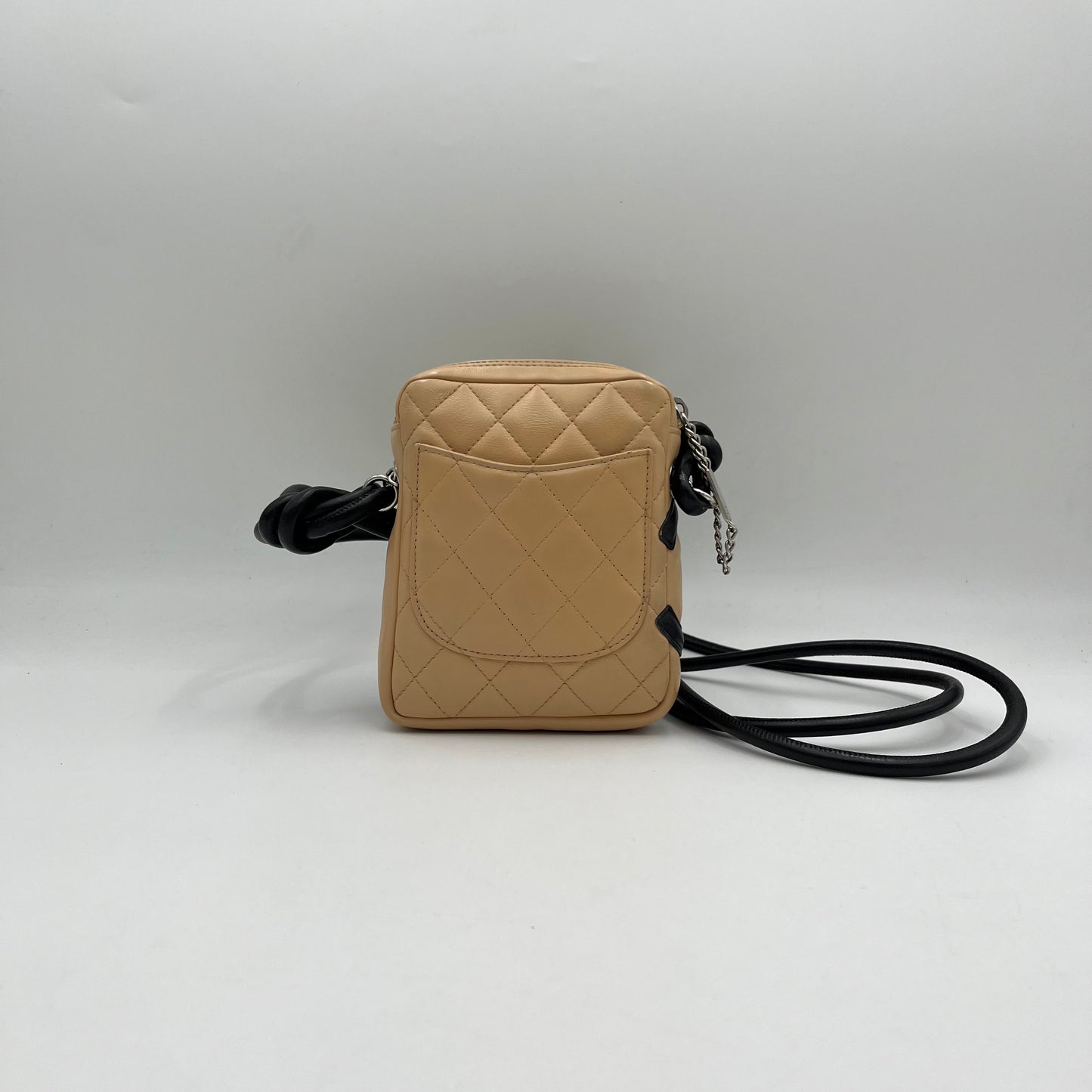 Chanel Cambon Ligne Beige Calfskin Crossbody