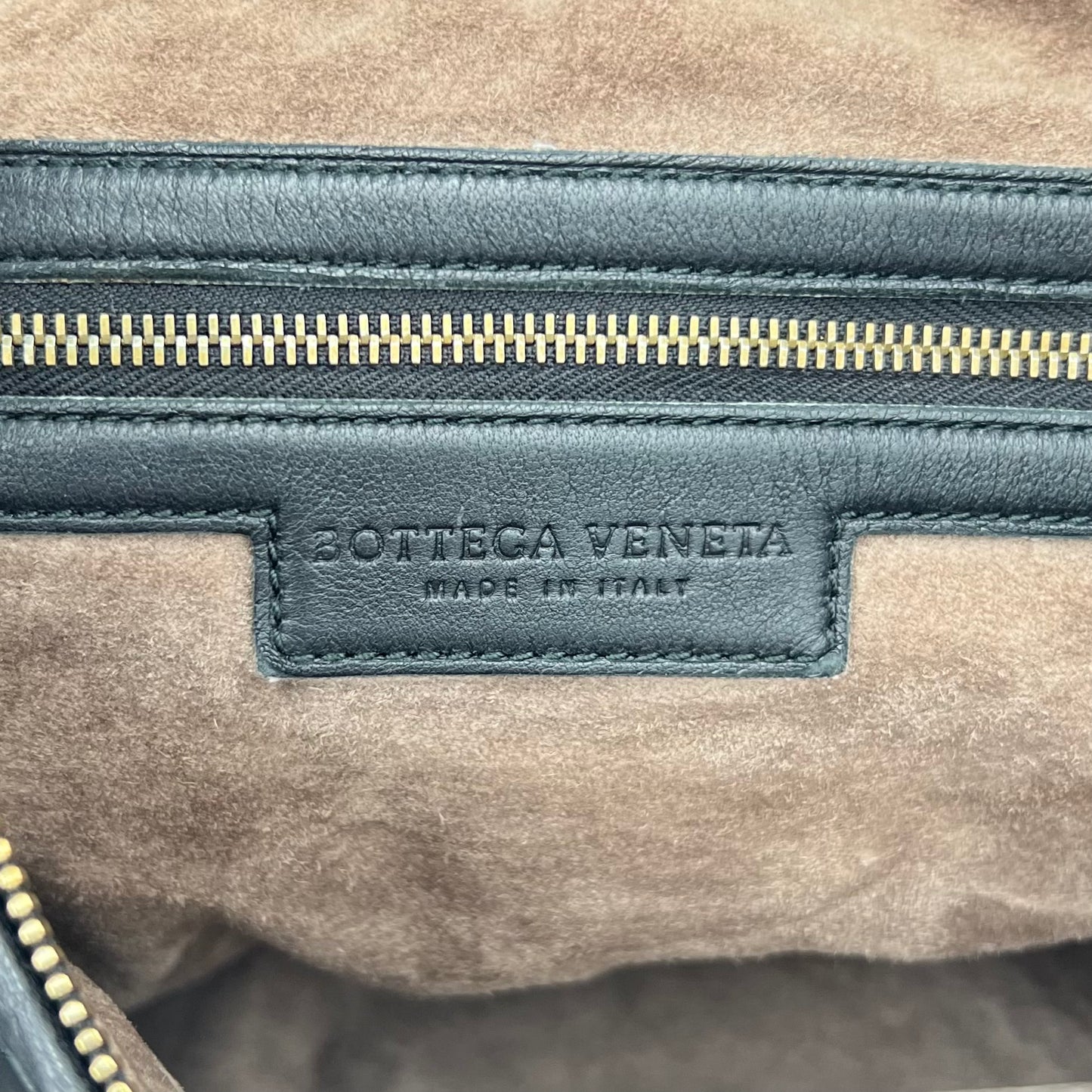 Bottega Veneta Black Intrecciato Large Hobo Bag
