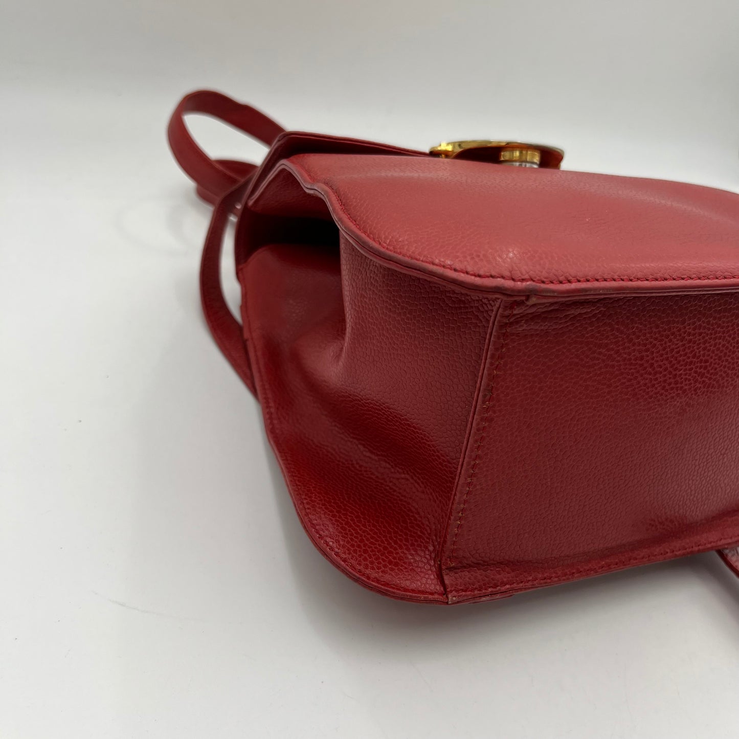 Givenchy Sacs A Main Red Leather Backpack