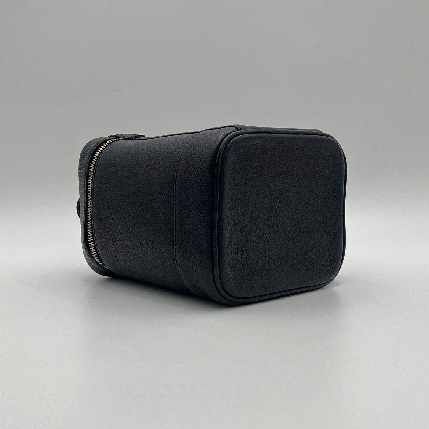 Chanel Black Caviar Timeless CC Vanity