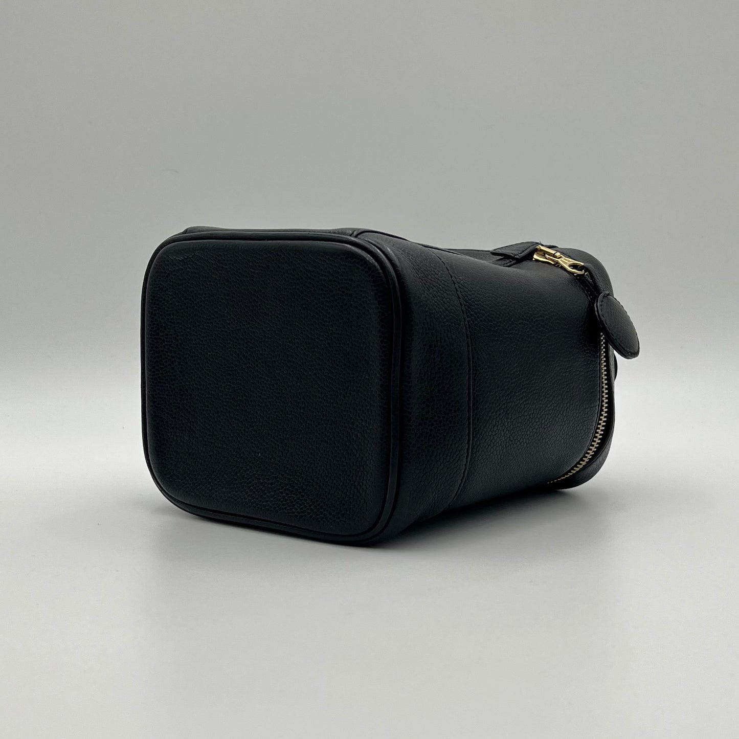 Chanel Black Caviar Timeless CC Vanity