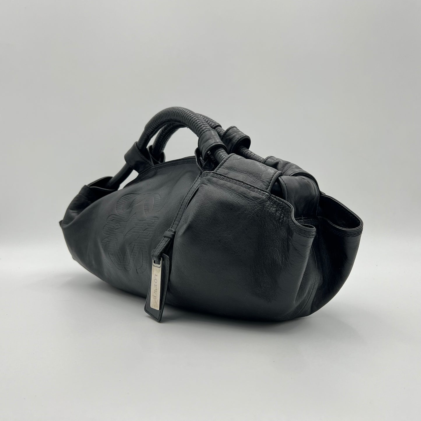 Loewe Black Anagram Nappa Aire Handbag