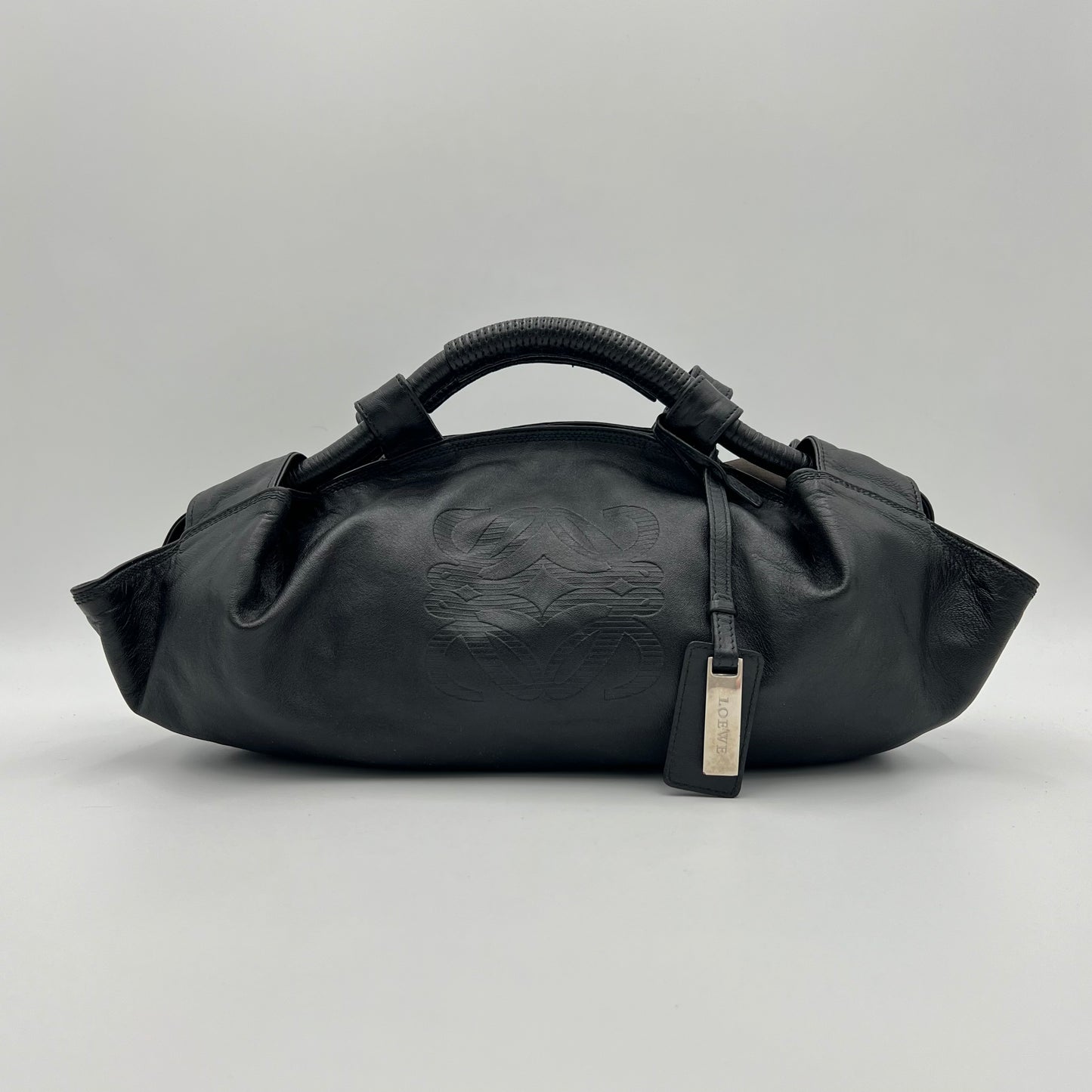 Loewe Black Anagram Nappa Aire Handbag