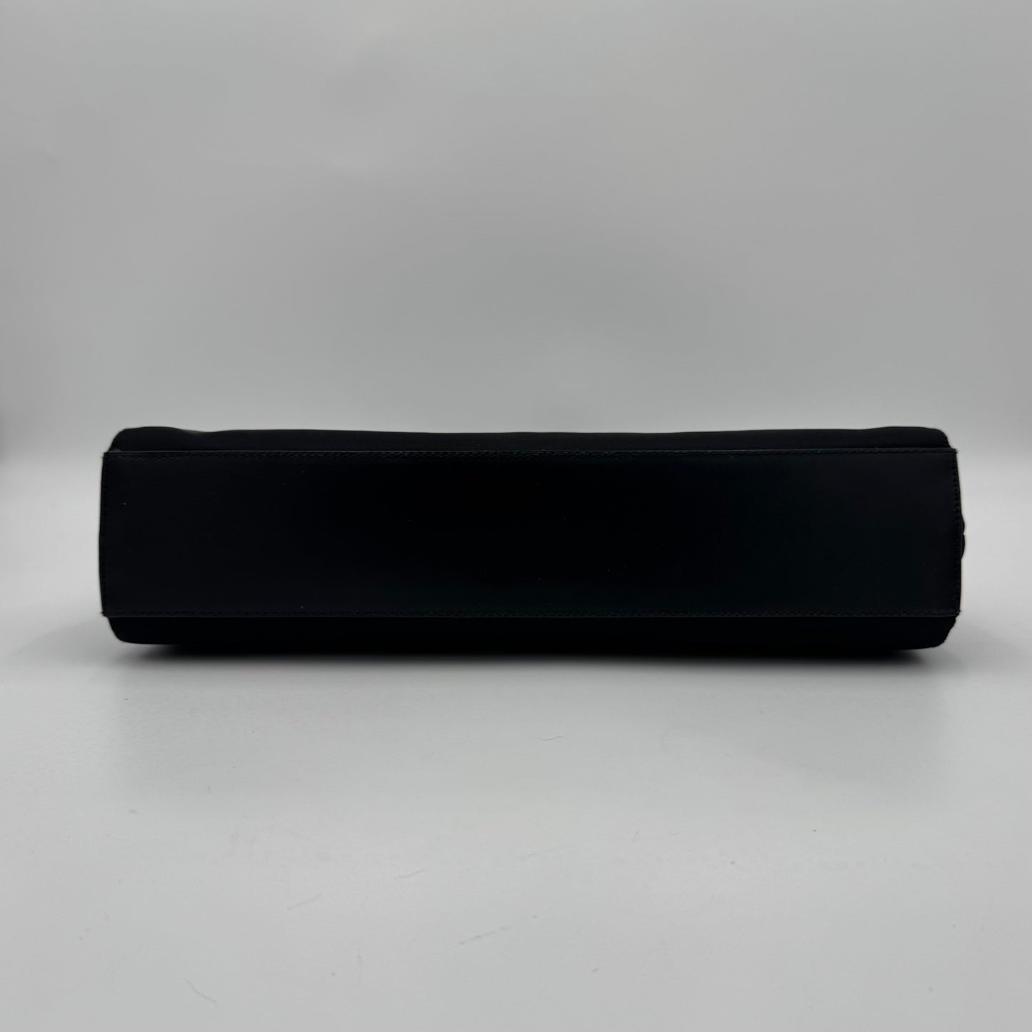 Prada Black Tessuto and Leather Shoulder Bag