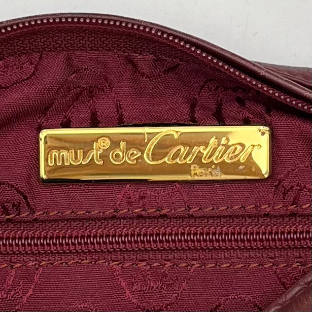 Cartier Paris Hobo Crossbody with authenticity card