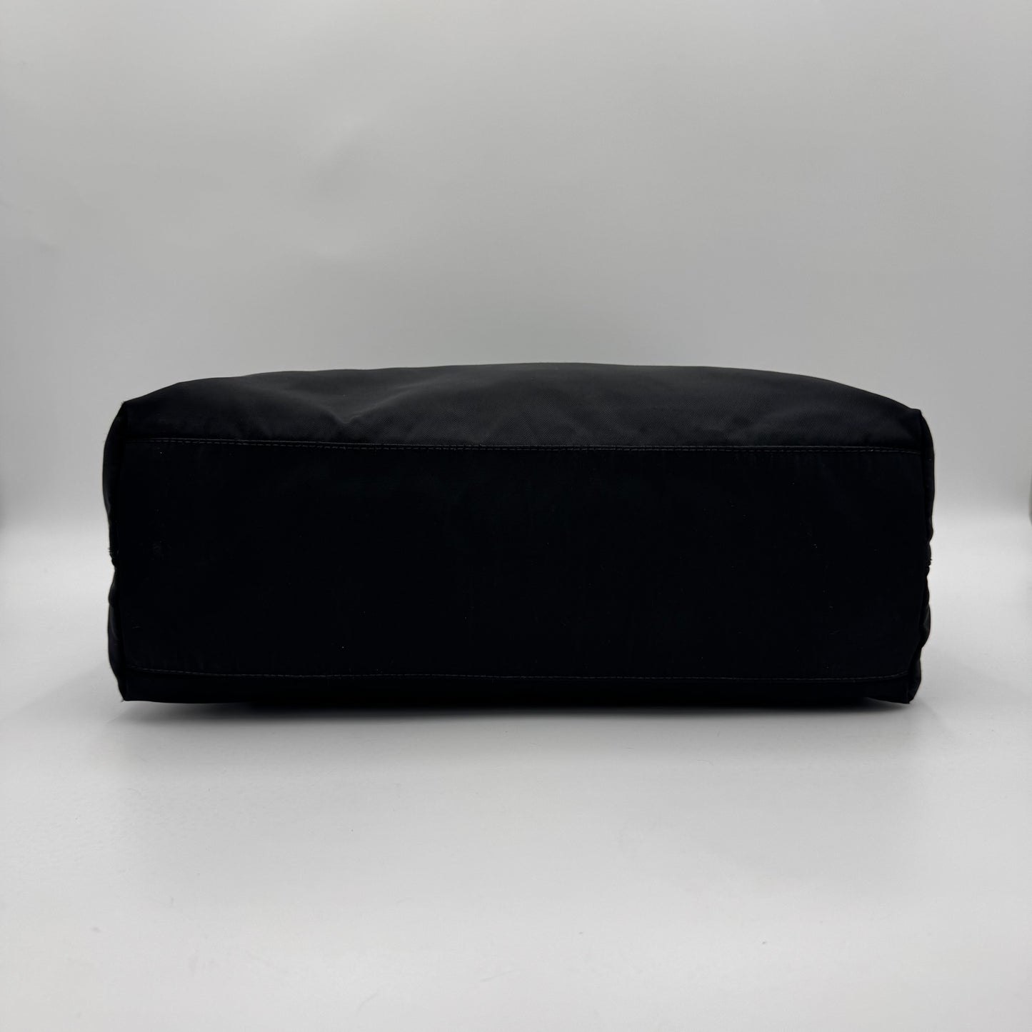 Prada Black Nylon Large Open Tote