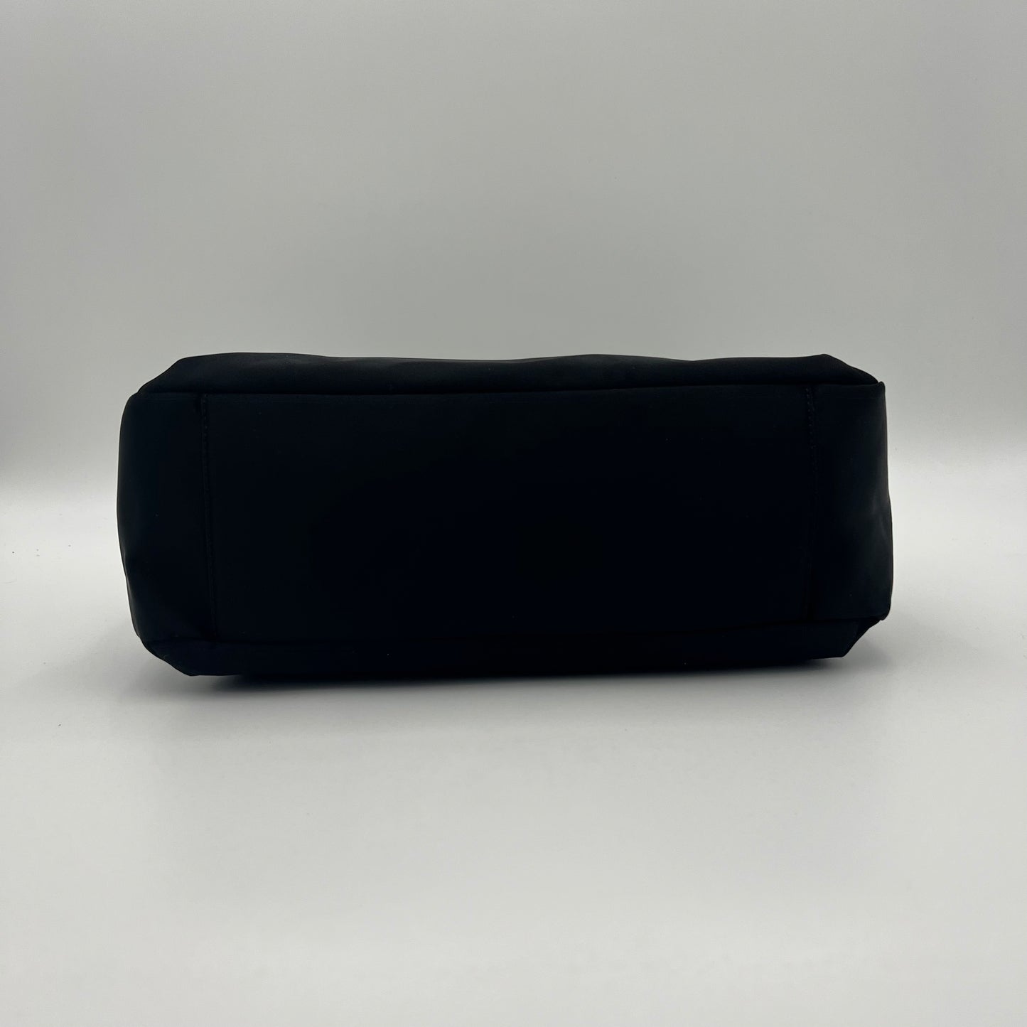 Chloe Miss Chloe Black Nylon and Leather Hobo Shoulder Bag