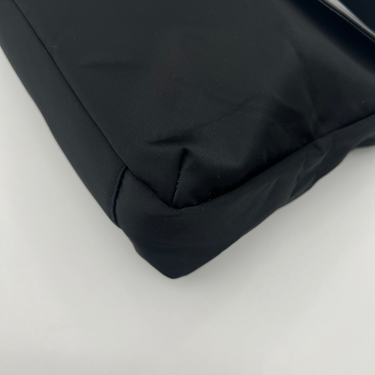 Chloe Miss Chloe Black Nylon and Leather Hobo Shoulder Bag