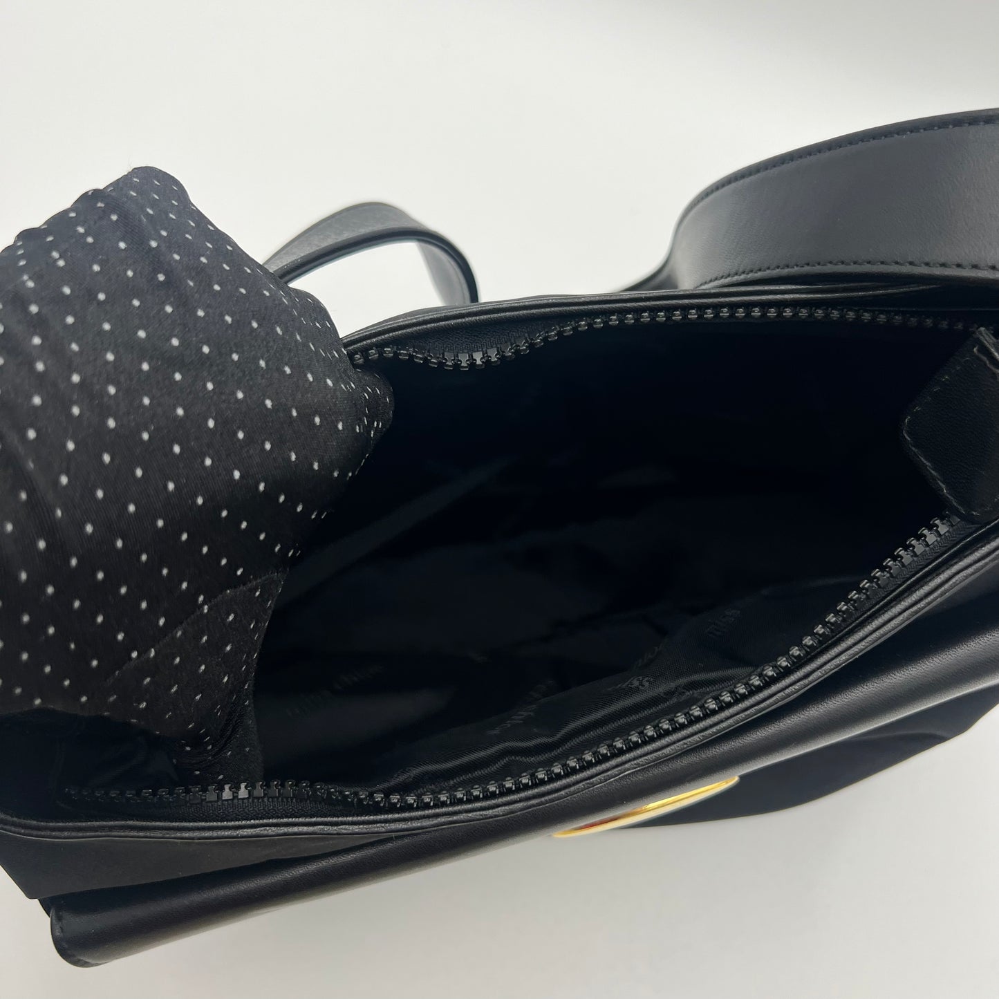 Chloe Miss Chloe Black Nylon and Leather Hobo Shoulder Bag
