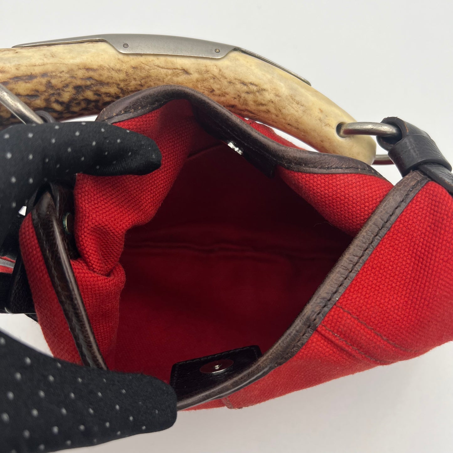 YSL by Tom Ford Red Cloth Mini Mombasa