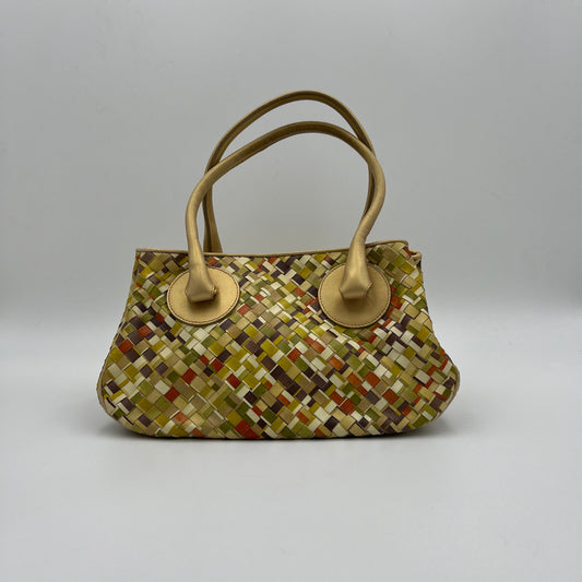 Bottega Veneta Multicolor Intrecciato Handbag