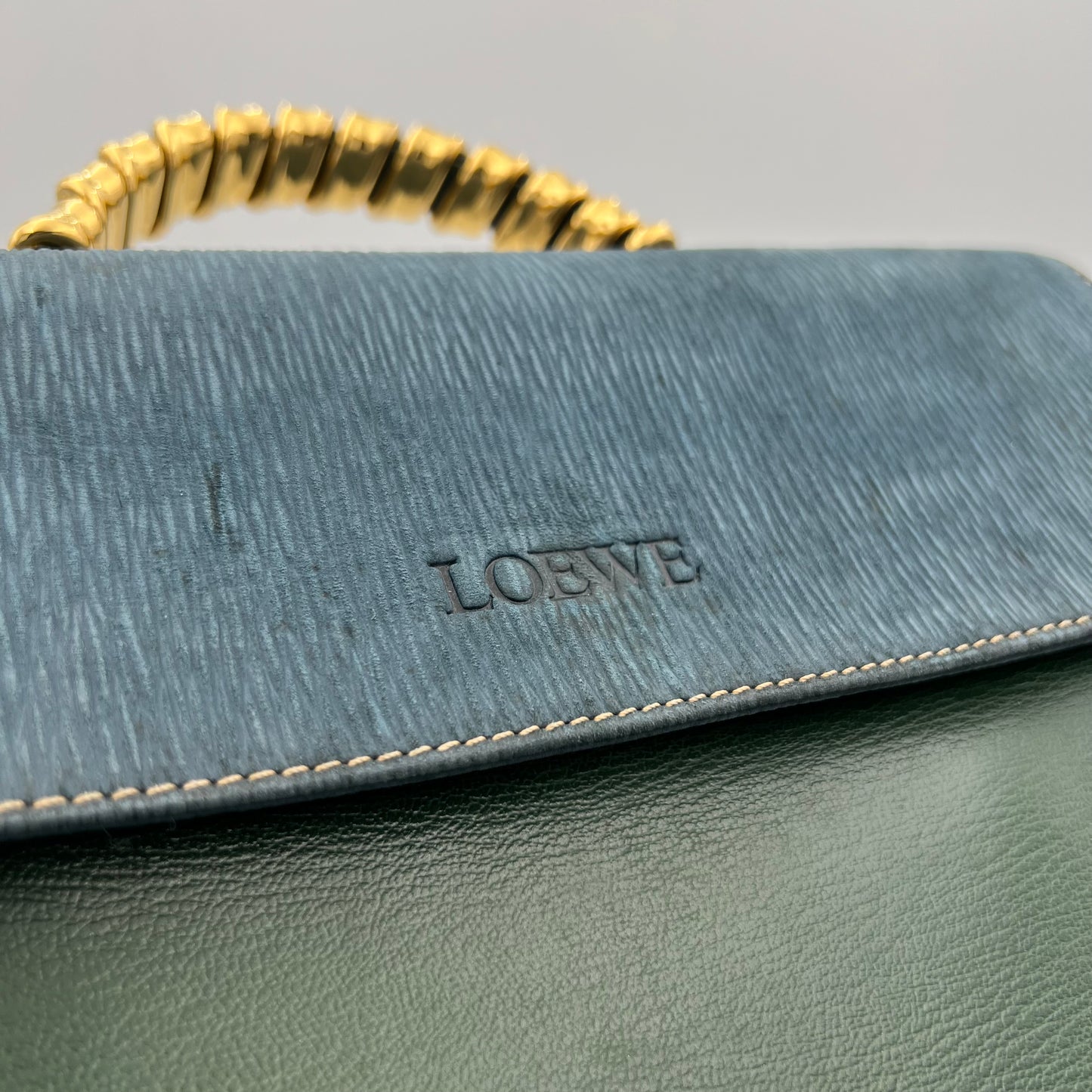 Loewe Bicolor Velasquez Twist Handbag