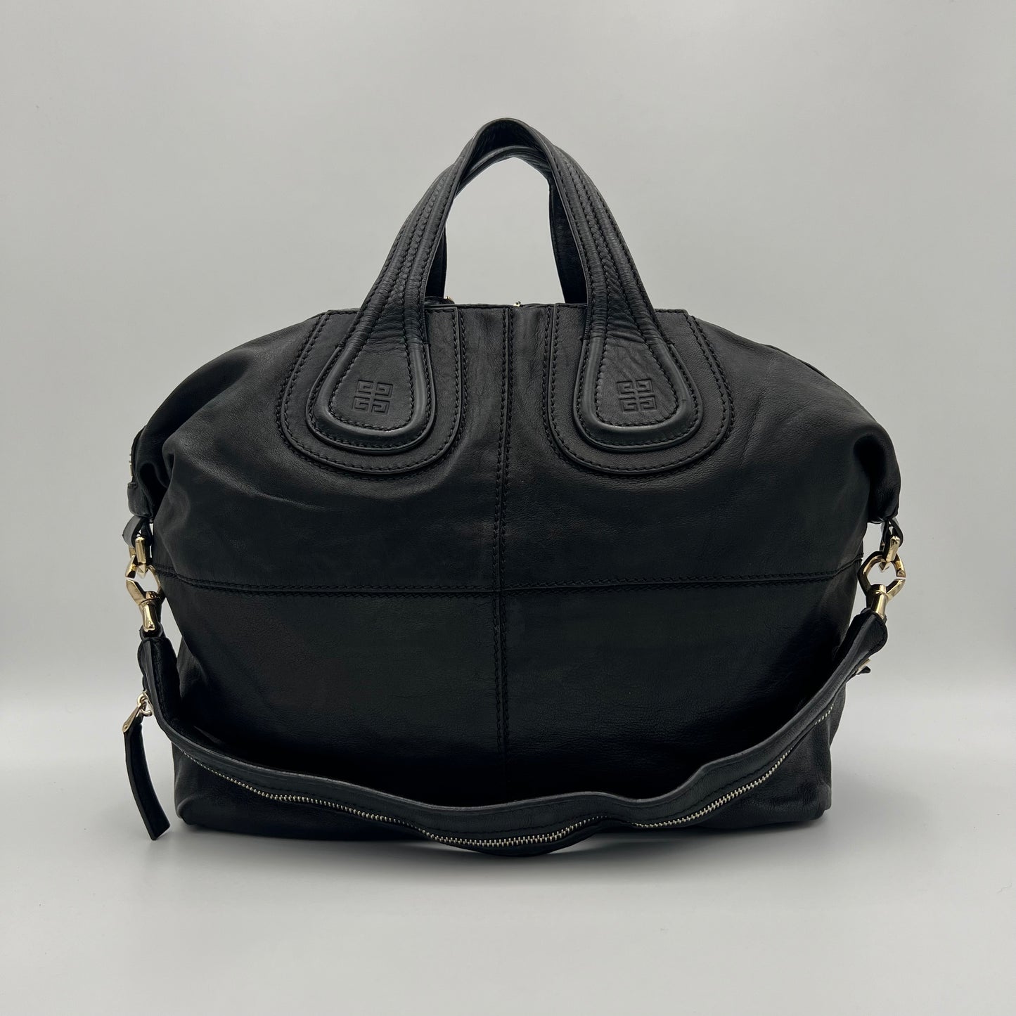 Givenchy Black Leather Nightingale