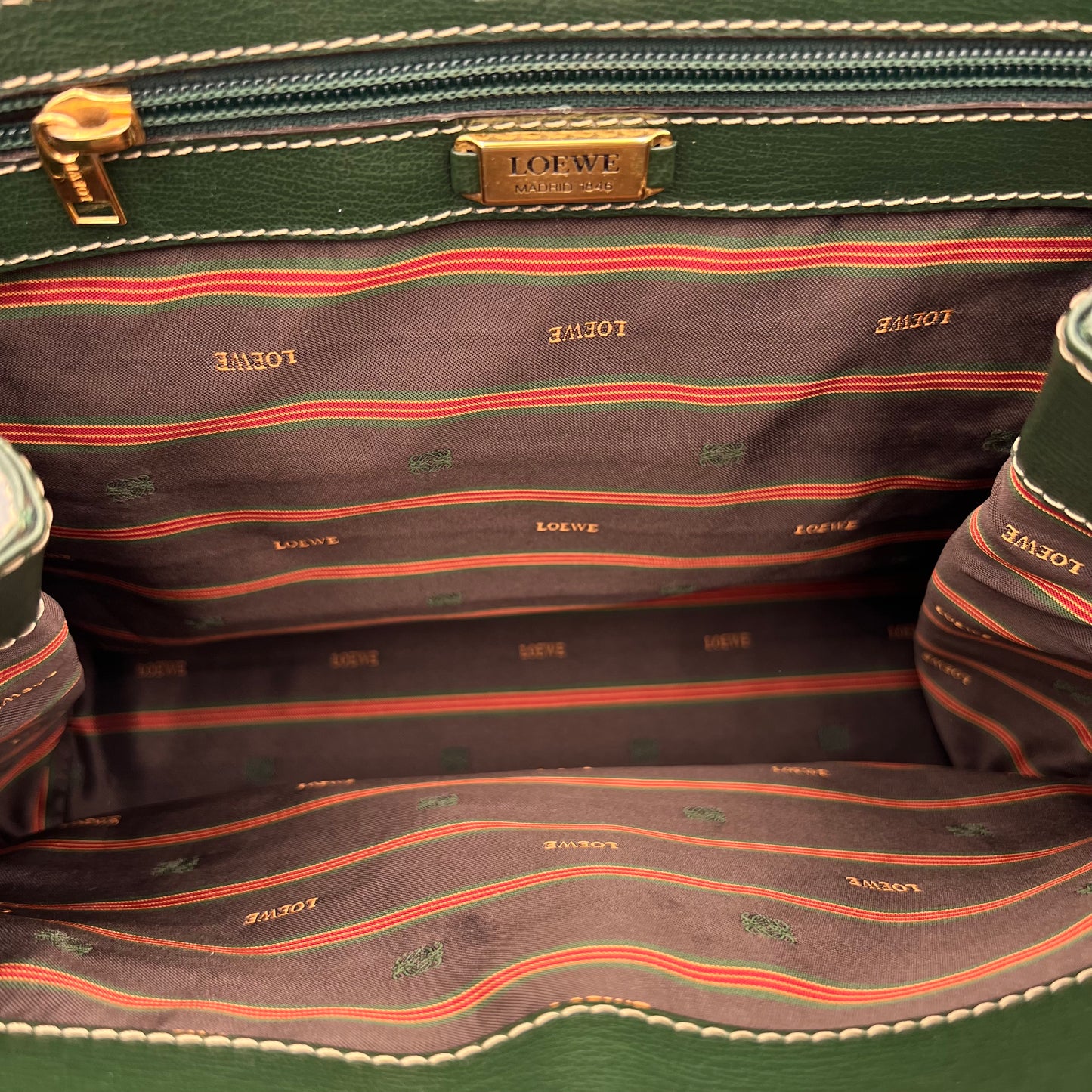 Loewe Bicolor Velasquez Twist Handbag