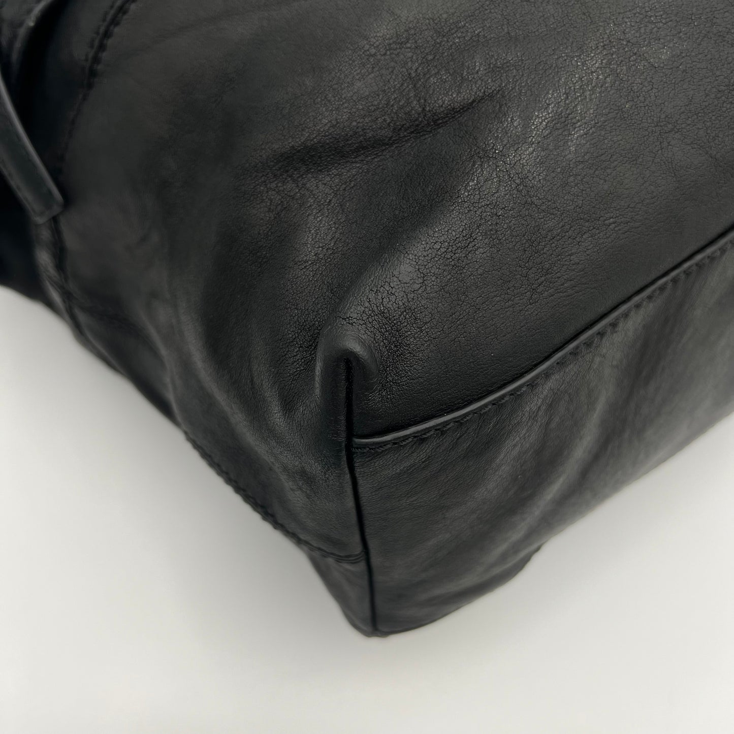 Givenchy Black Leather Nightingale