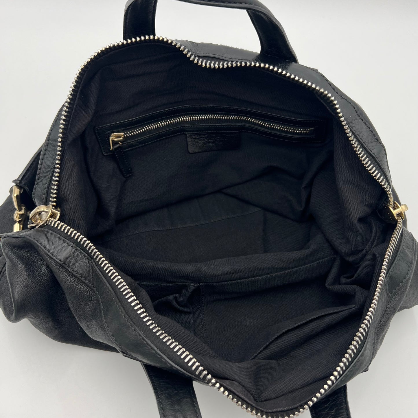Givenchy Black Leather Nightingale