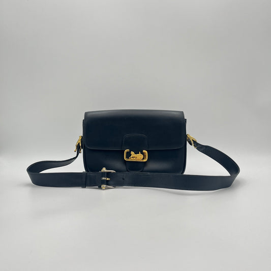 Celine Paris Macadam PVC Horse Carriage Box Shoulder Sling Bag (M95)