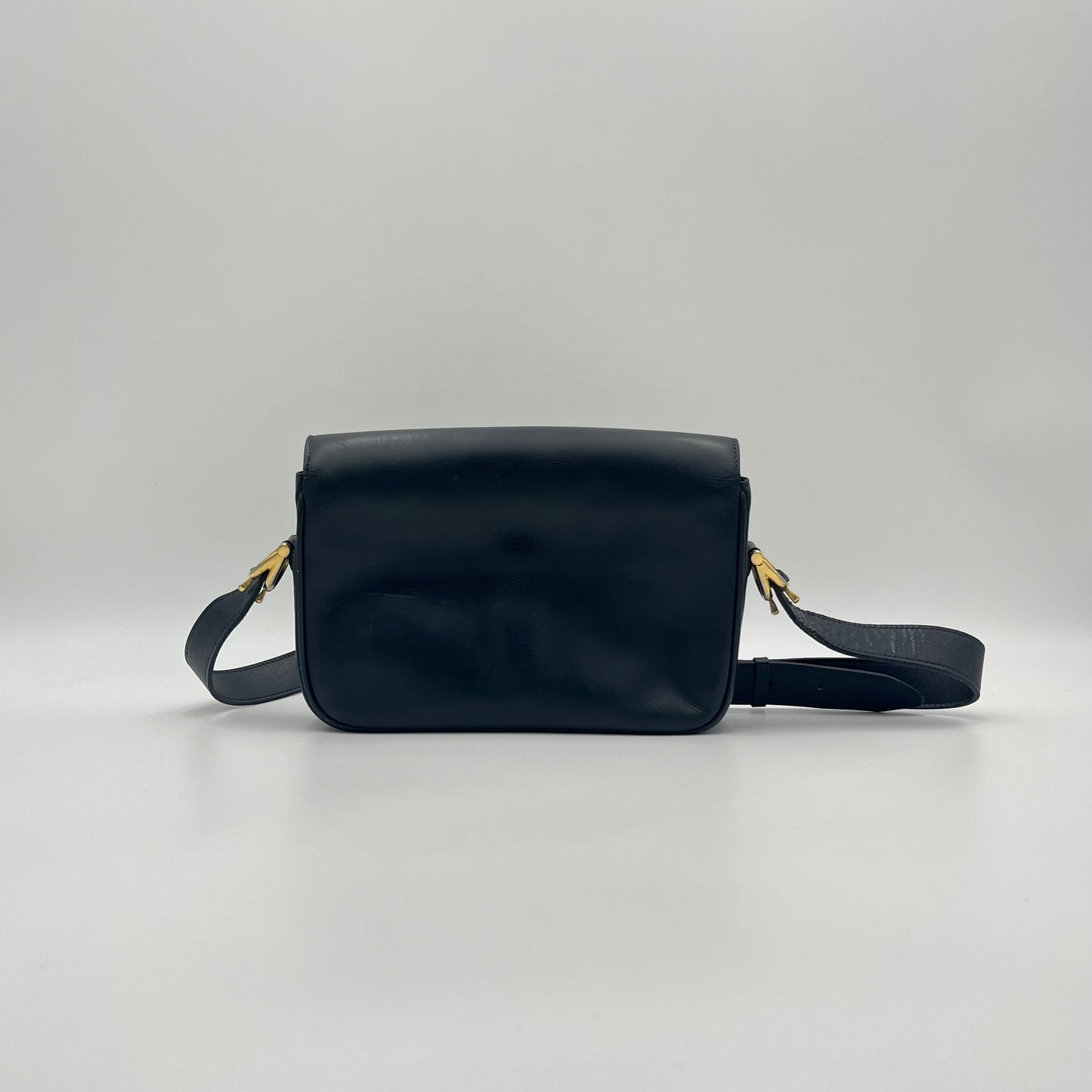 Celine Paris Macadam PVC Horse Carriage Box Shoulder Sling Bag (M95)