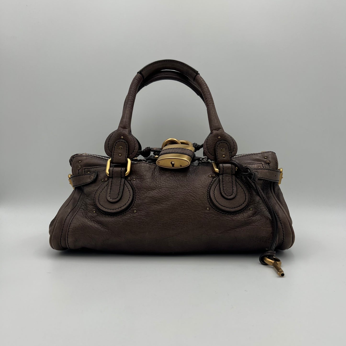 Chloe Dark Brown Leather Paddington