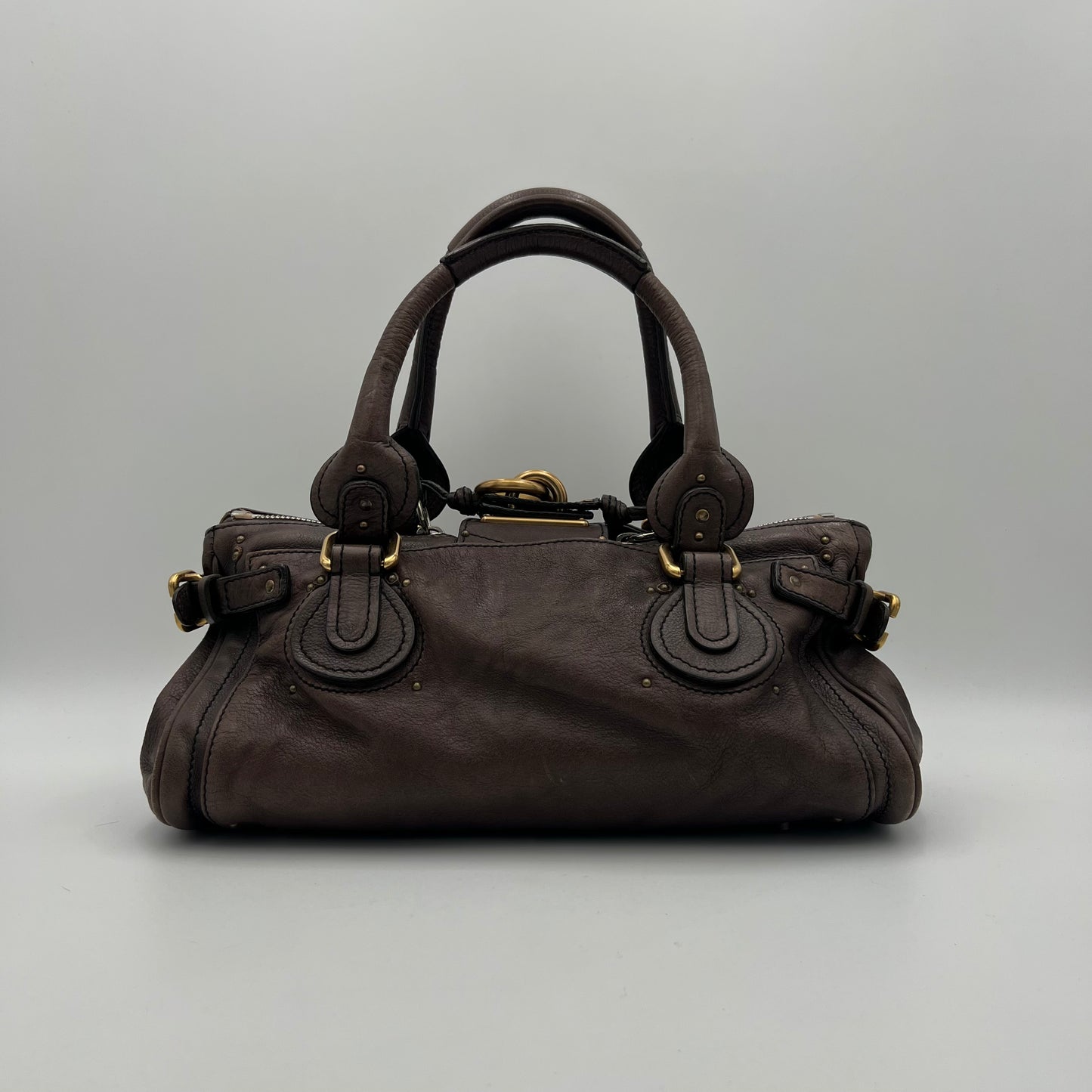 Chloe Dark Brown Leather Paddington