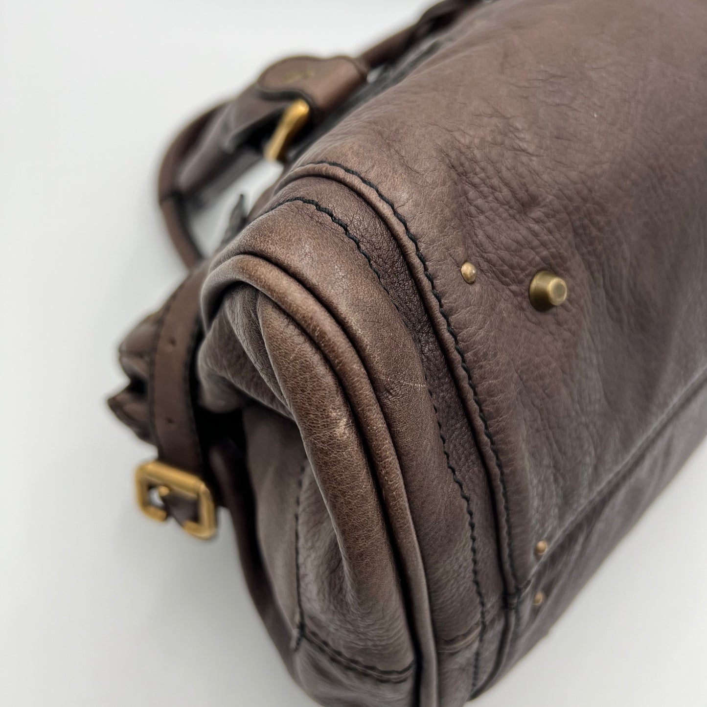 Chloe Dark Brown Leather Paddington