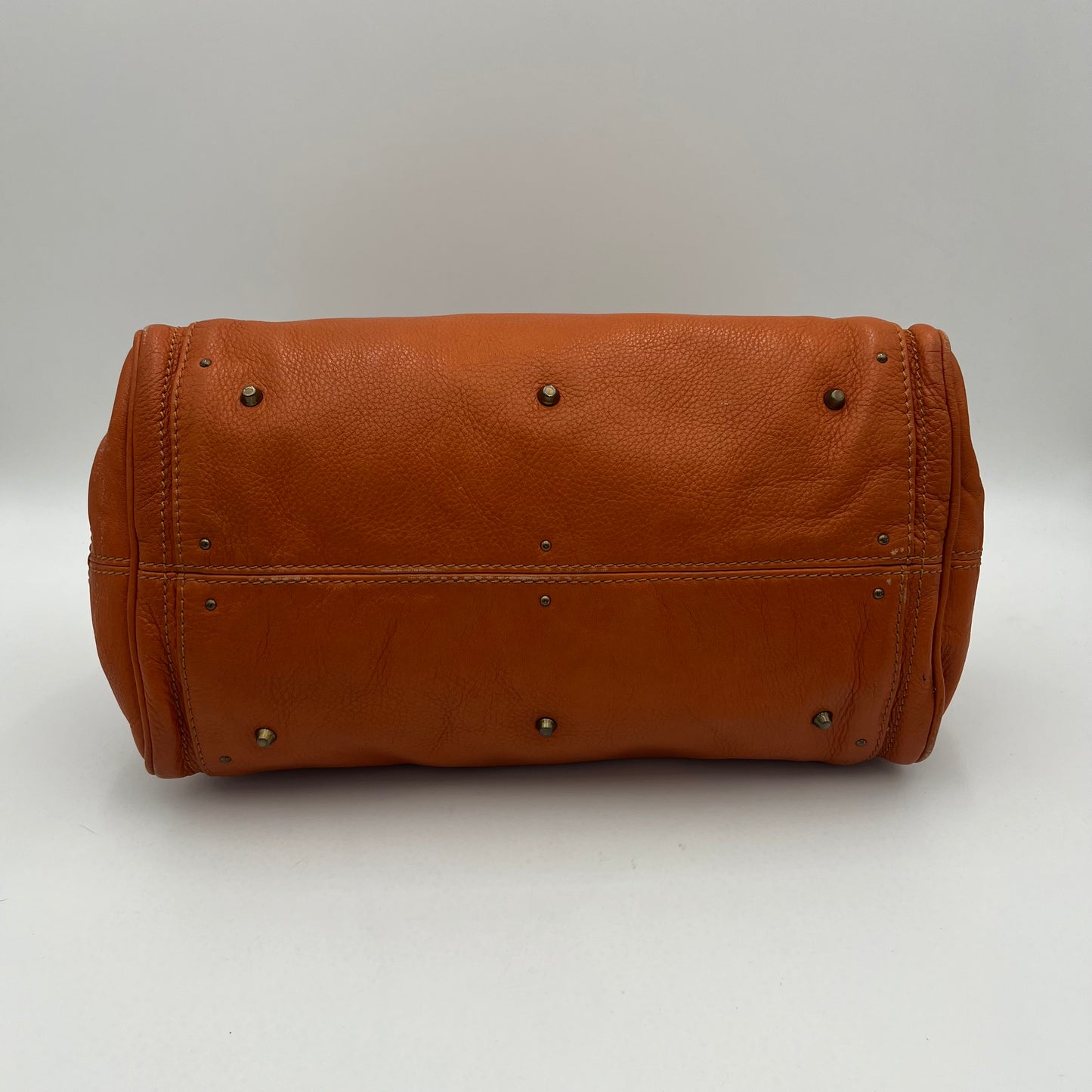 Chloe Orange Leather Paddington
