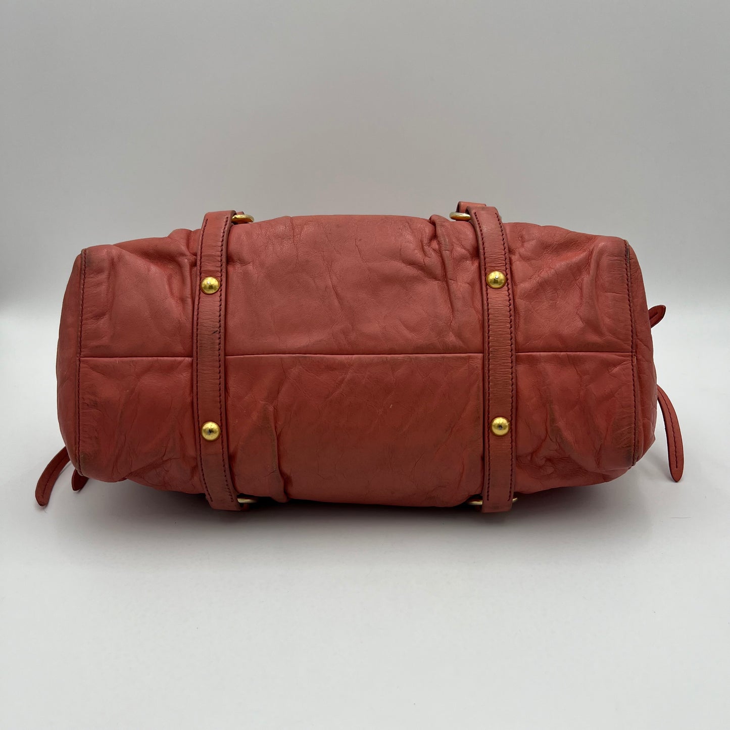 Miu Miu Rosa Vitello Lux Handbag