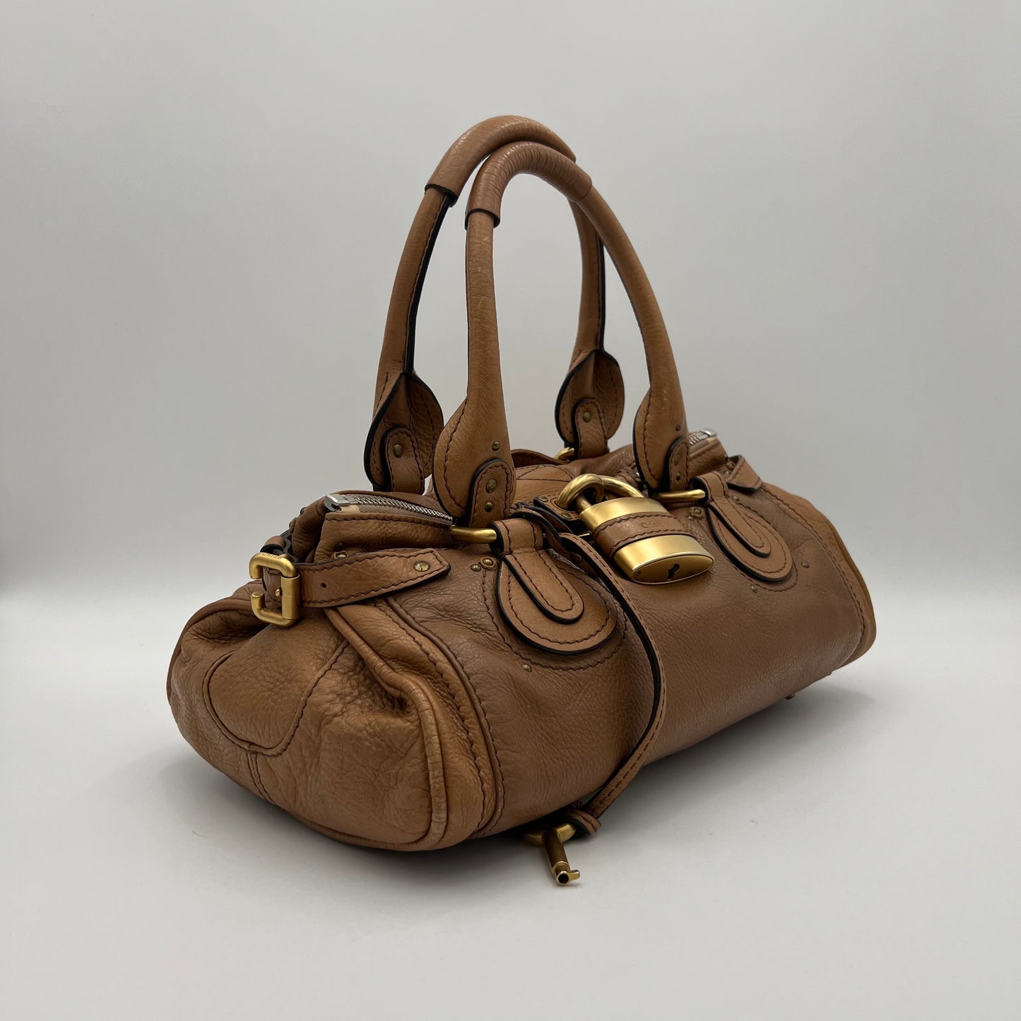 Chloe Two Toned Brown Leather Paddintgton