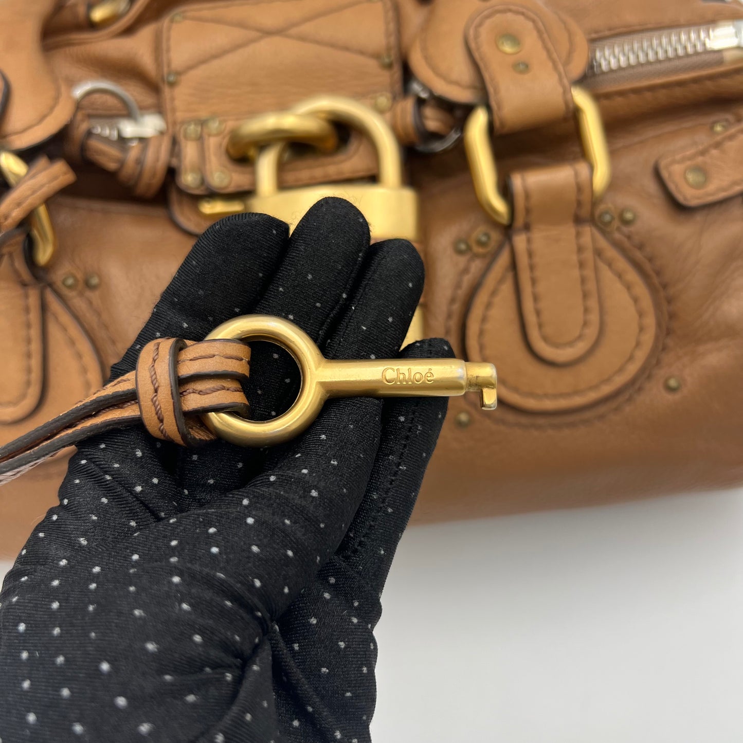 Chloe Two Toned Brown Leather Paddintgton