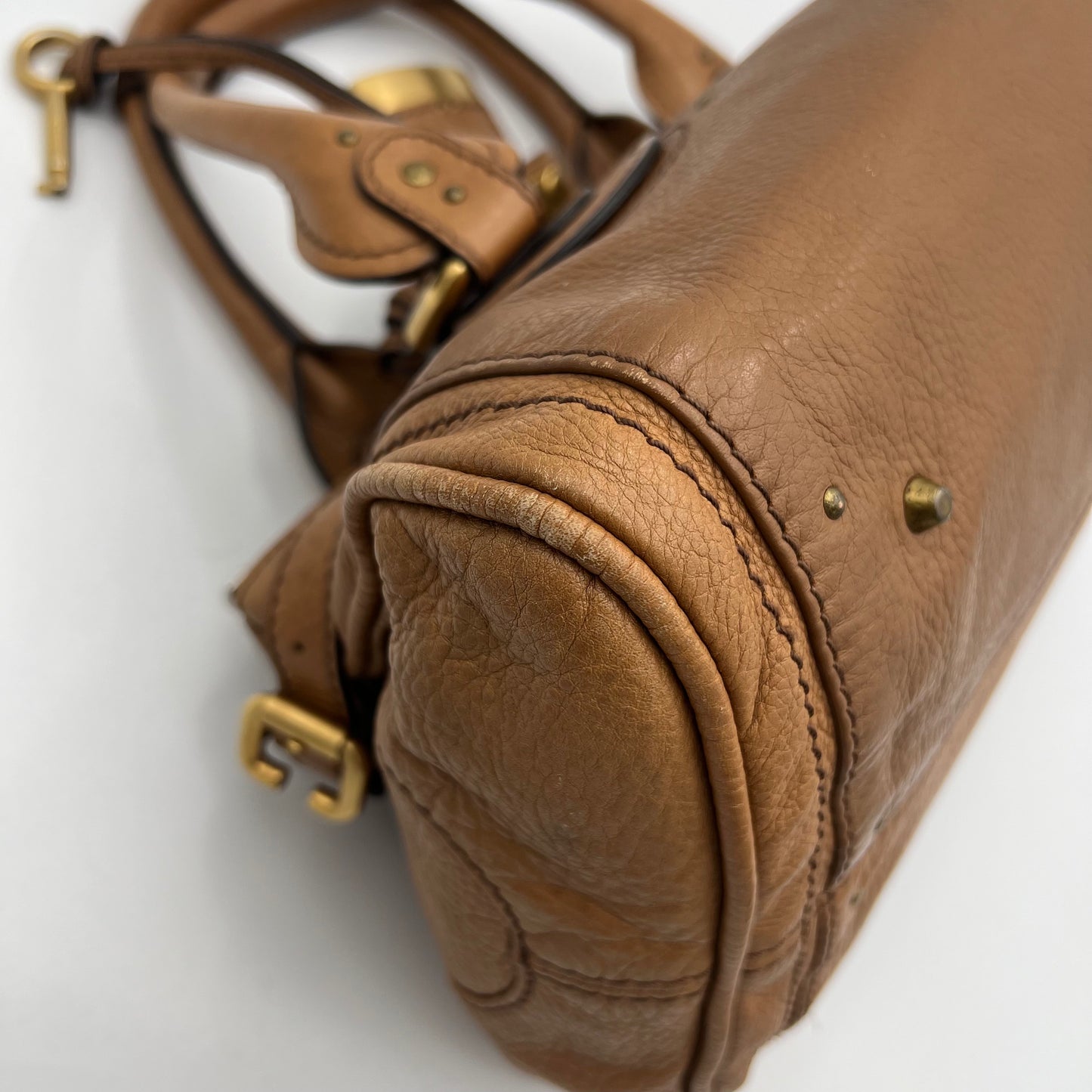 Chloe Two Toned Brown Leather Paddintgton