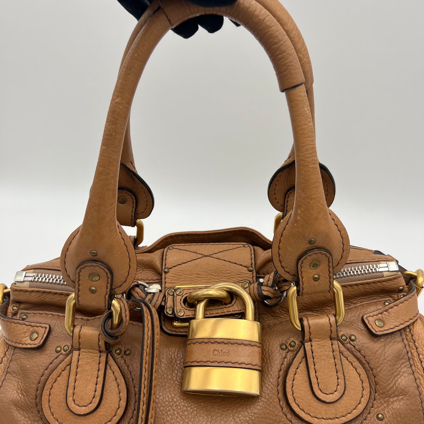 Chloe Two Toned Brown Leather Paddintgton