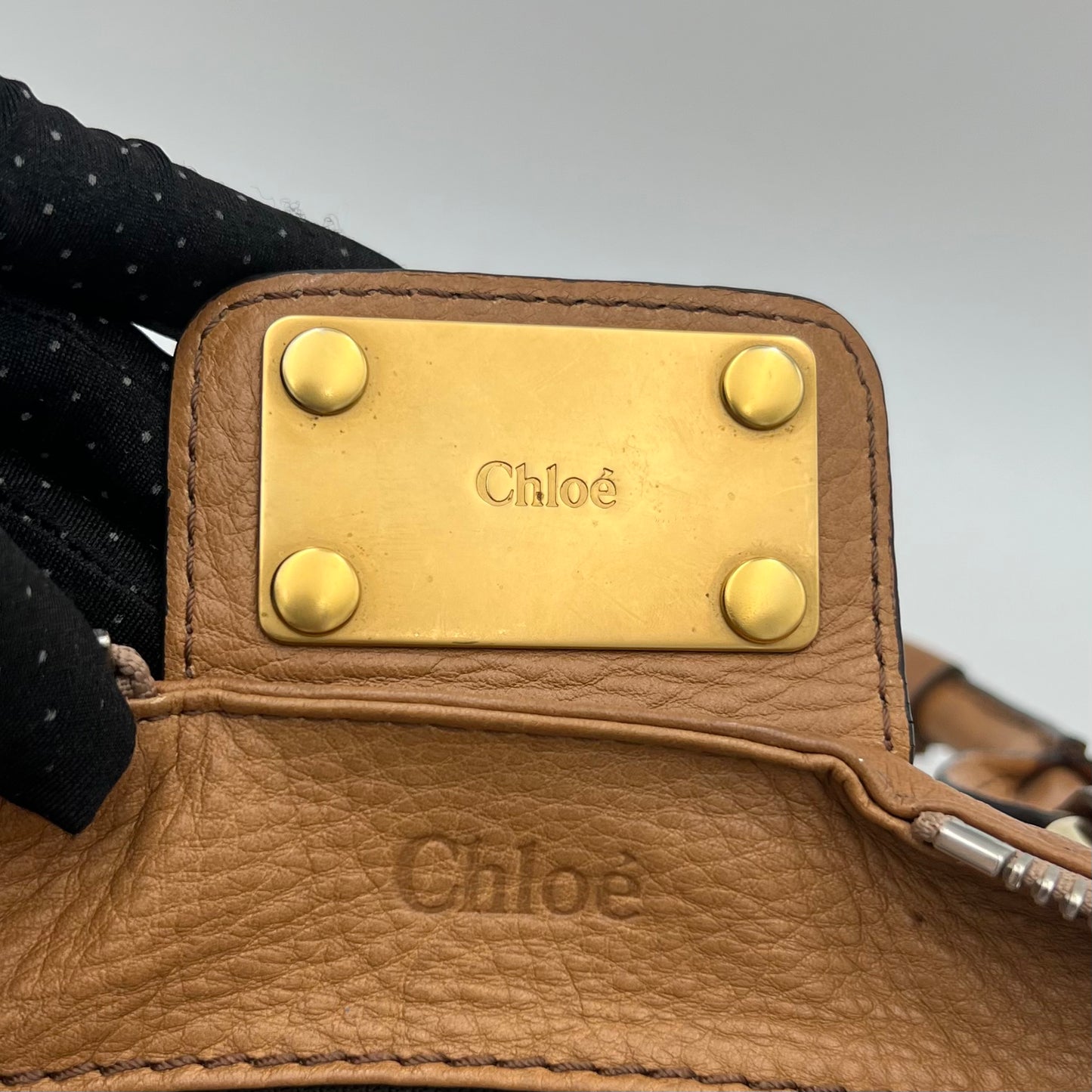 Chloe Two Toned Brown Leather Paddintgton