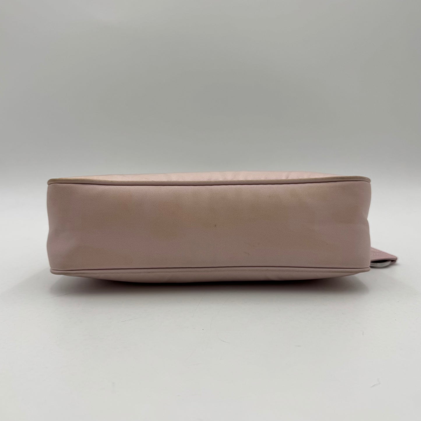 Prada Alabaster Pink Nylon Re-Edition 2000 Mini Hobo Bag