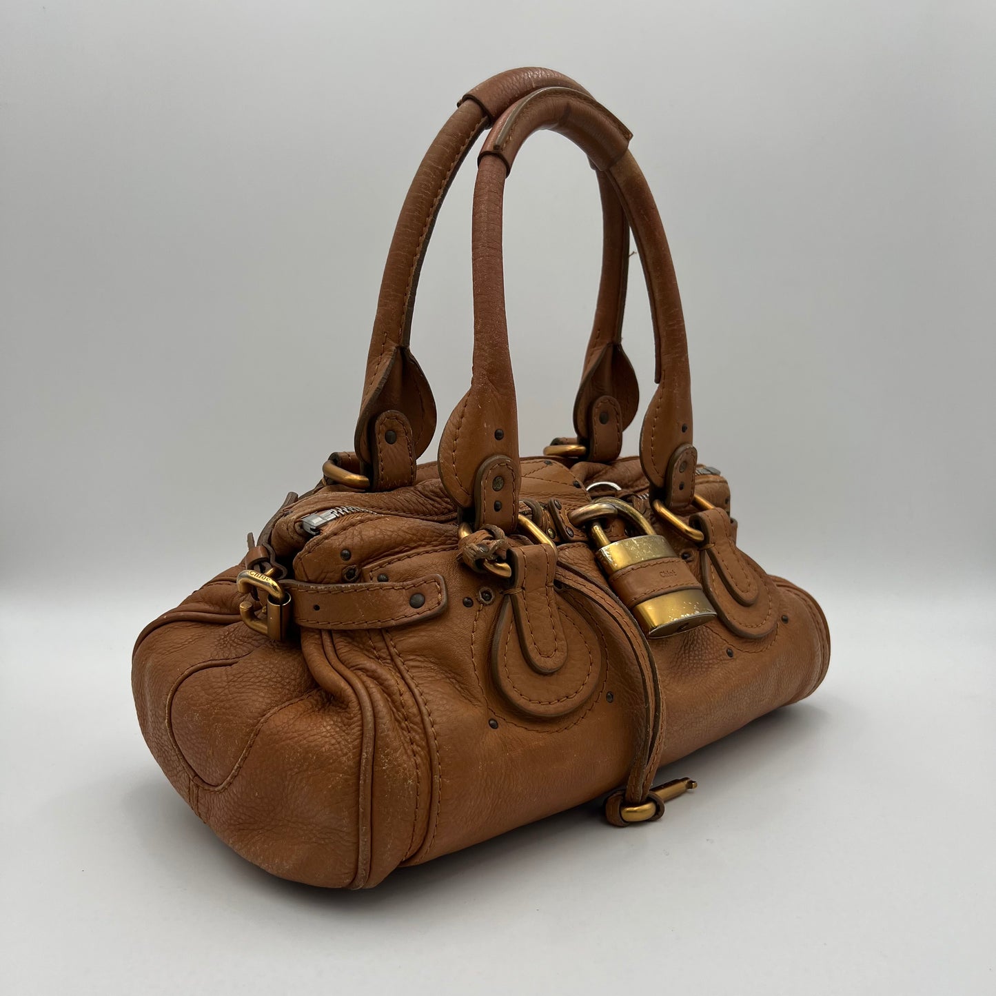 Chloe Camel Leather Paddington