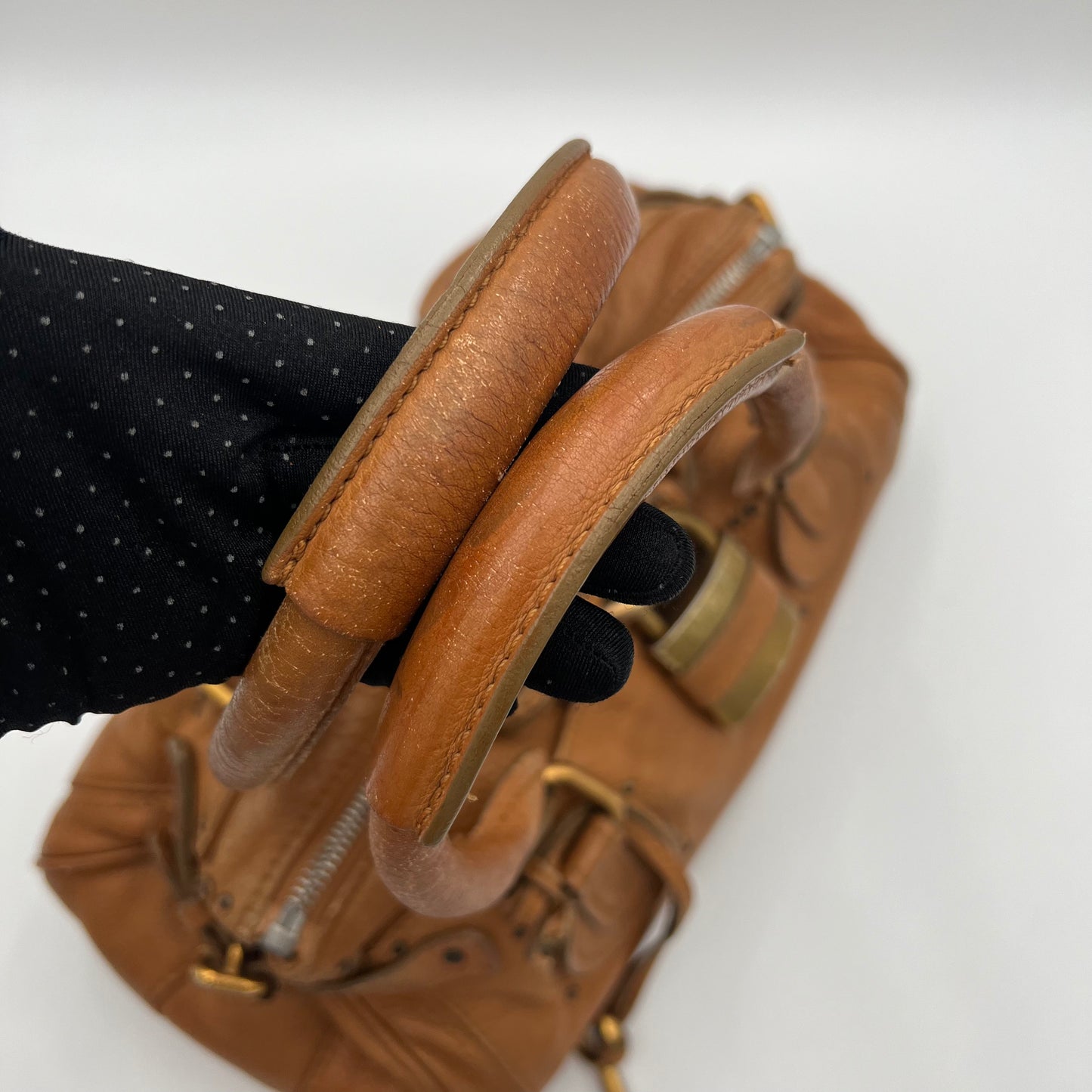 Chloe Camel Leather Paddington