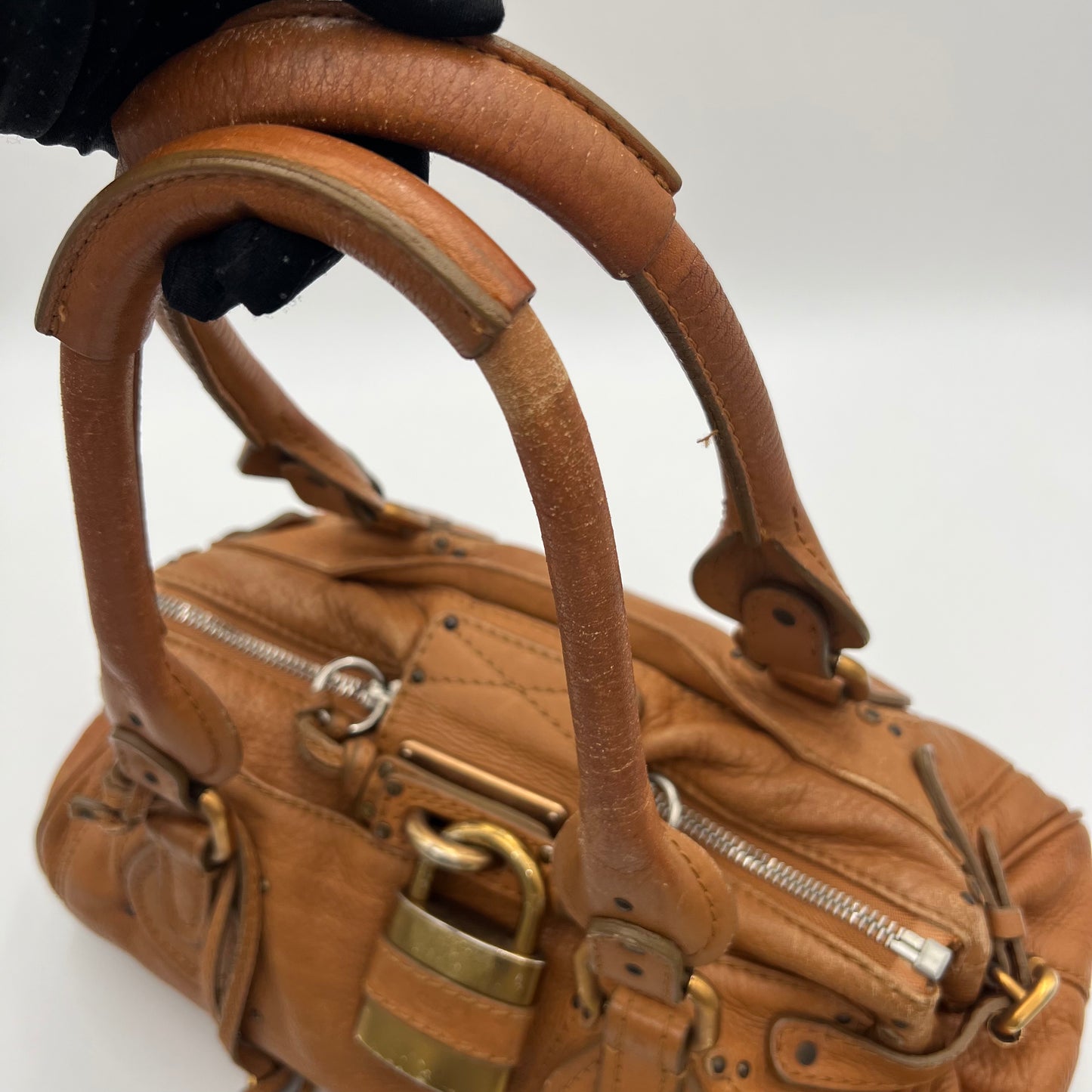 Chloe Camel Leather Paddington