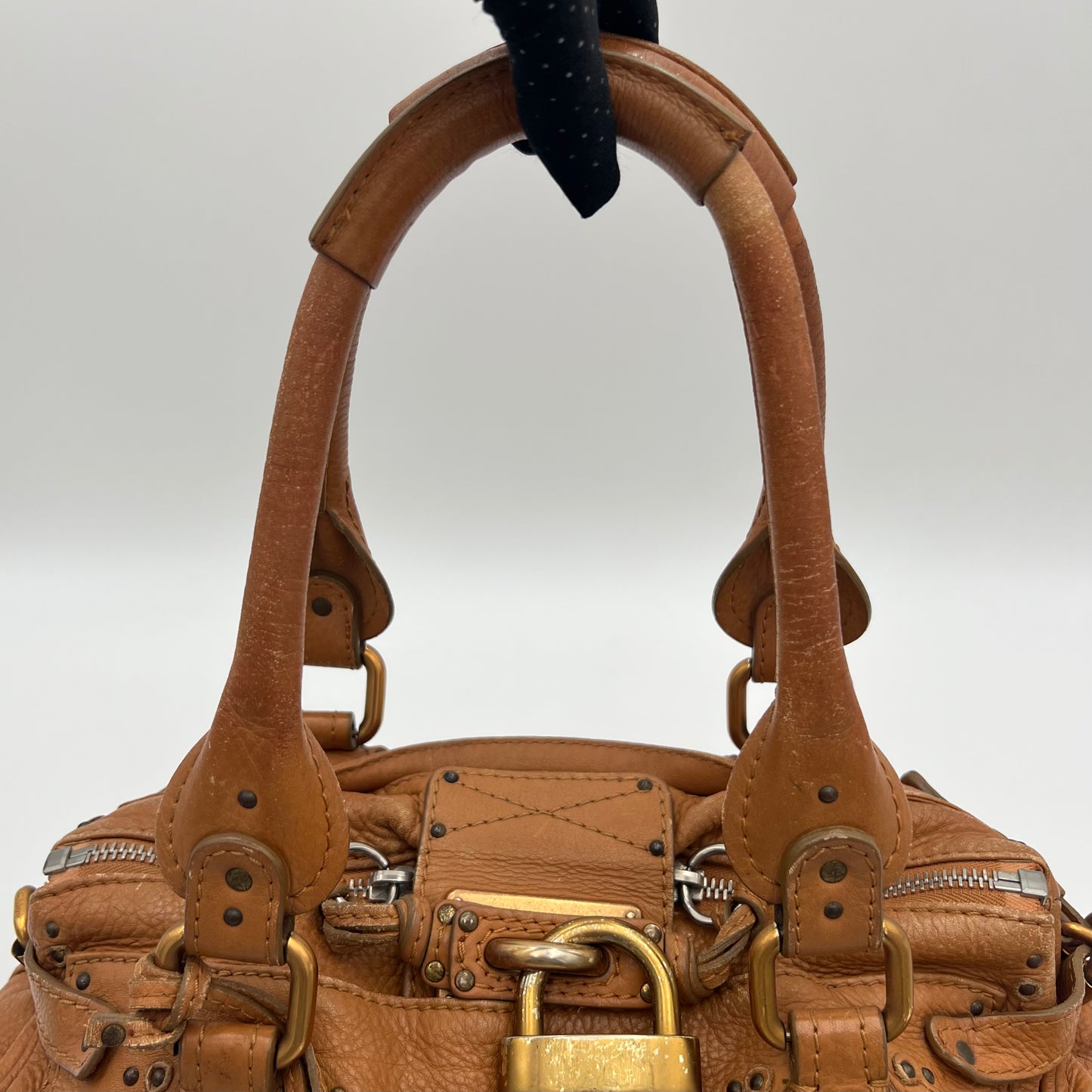 Chloe Camel Leather Paddington