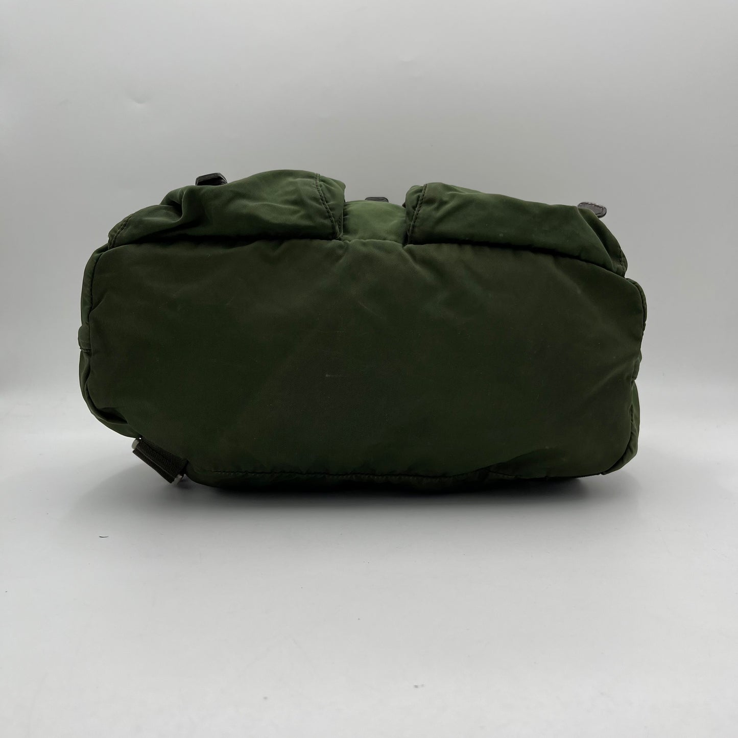 Prada Green Nylon Backpack