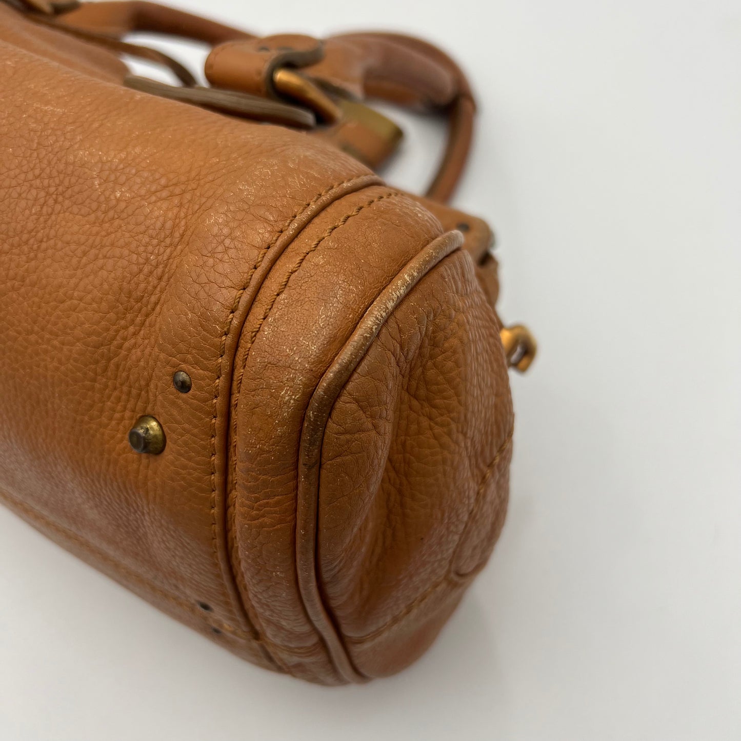 Chloe Camel Leather Paddington